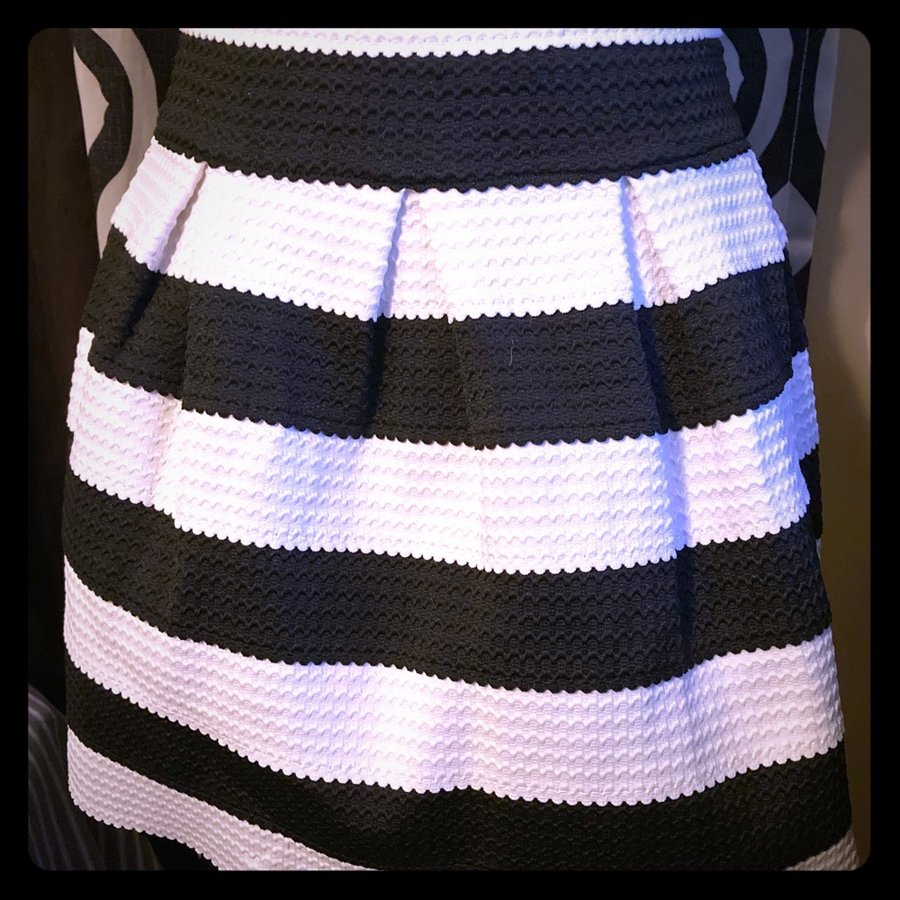 Skirt and top with matching heels